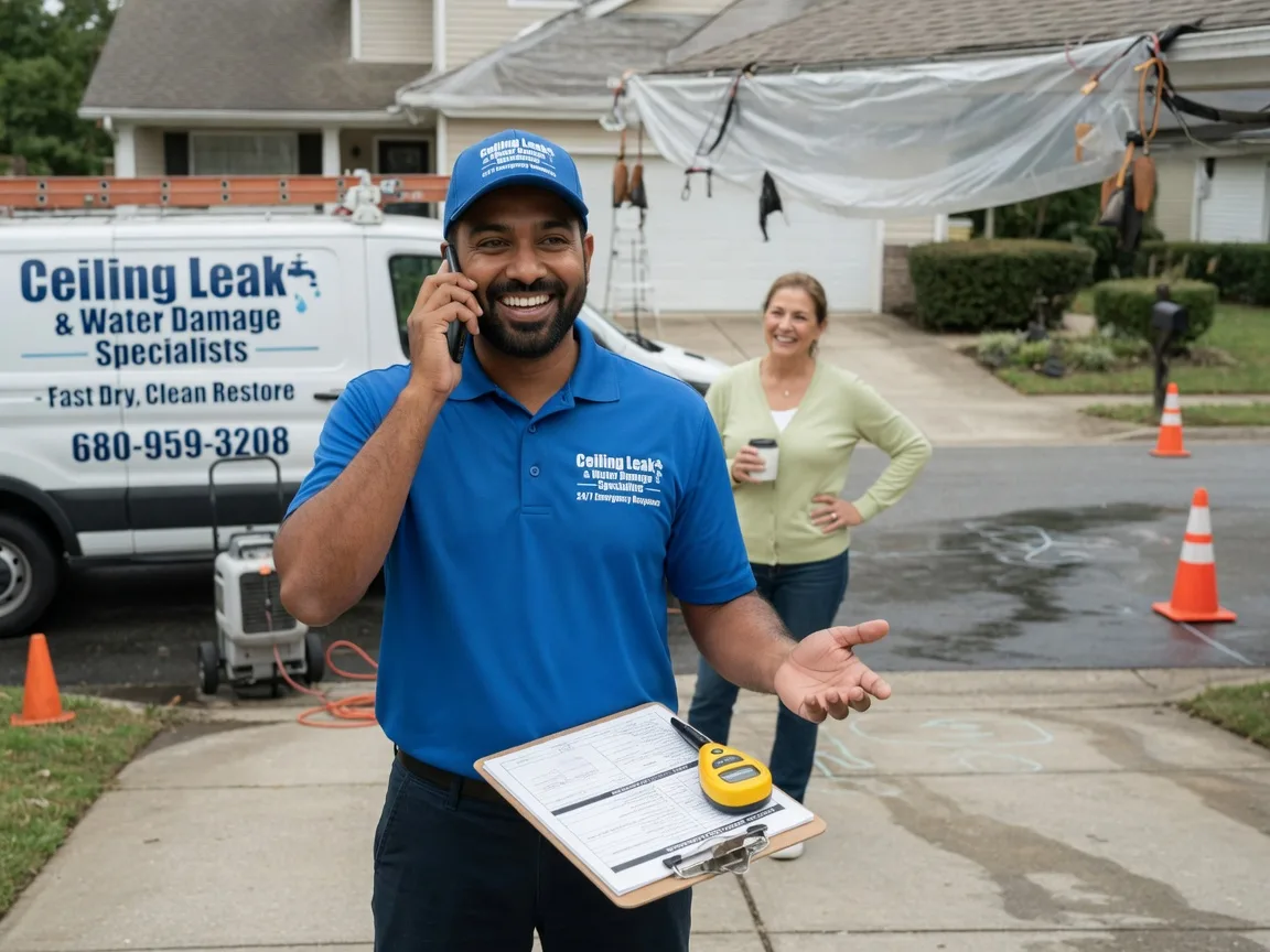 Ceiling Leak Cleanup Glenwood, WV FAQs